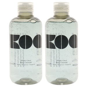 Hinoki Citrus Body Cleanser - Pack of 2 by KOA for Unisex 8 oz Cleanser